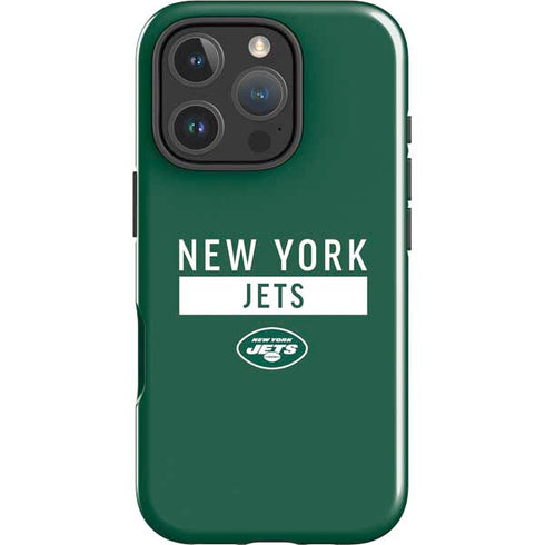 NFL New York Jets Green Performance Series iPhone 16 Pro Impact Case